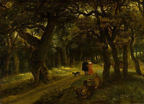 A Wooded Walk, 1650, Jan Lievens