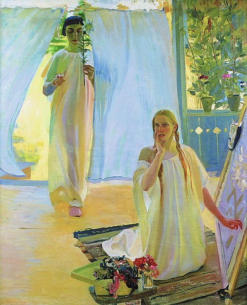 The Annunciation, 1909, Alexandre Mourachko