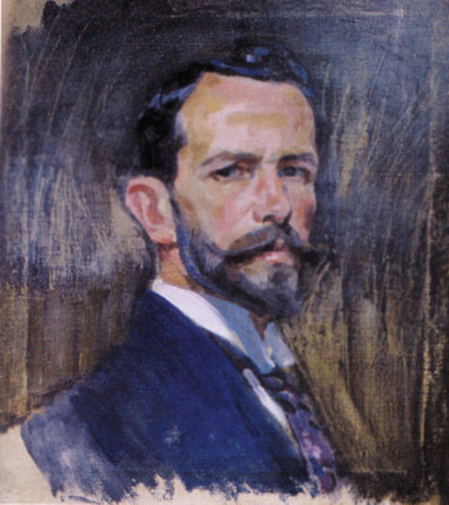 Autoportrait, 1918, Alexandre Mourachko