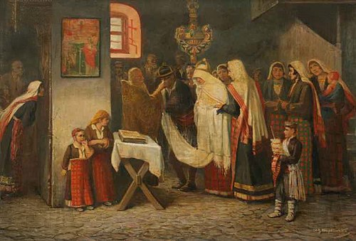 Сватба в Момчиловци, 1885, Ivan Mrkvička