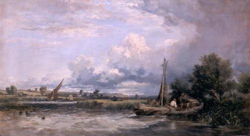 Medway River, 1842, William James Müller
