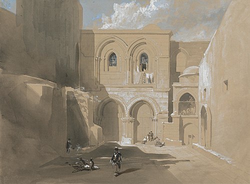 The Church of the Holy Sepulchre, 1839, William James Müller