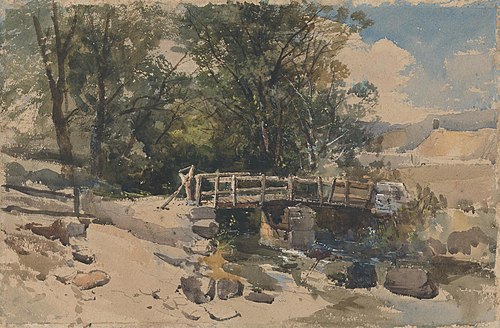 The Bridge, , William James Müller