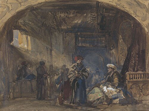 Cairo Bazaar, , William James Müller