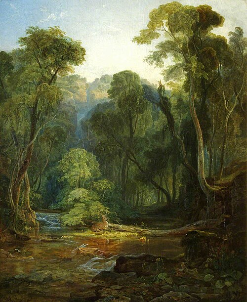 Coombe Glen, near Bristol, 1831, William James Müller