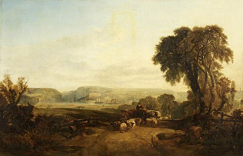 Clifton from Ashton Meadows, , William James Müller
