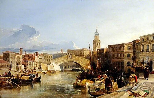 Grand Canal, Venice, 1835, William James Müller