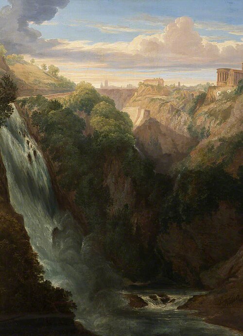 The Falls of Tivoli, 1837, William James Müller