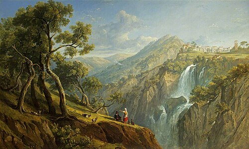 Tivoli, 1838, William James Müller