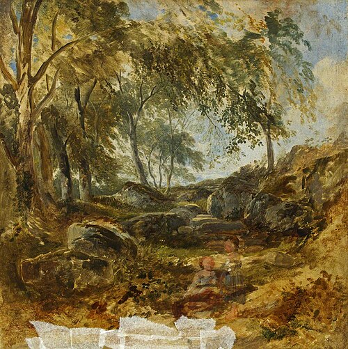 Landscape with Children, 1844, William James Müller
