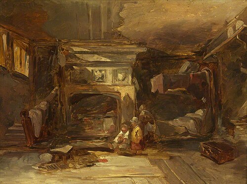 A Welsh Interior, 1844, William James Müller