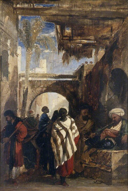 A Street in Cairo, 1840, William James Müller