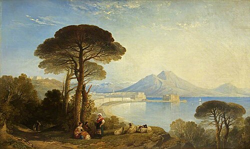 The Bay of Naples, 1840, William James Müller