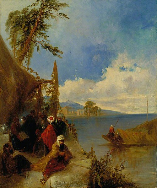 An Eastern Scene, 1840, William James Müller