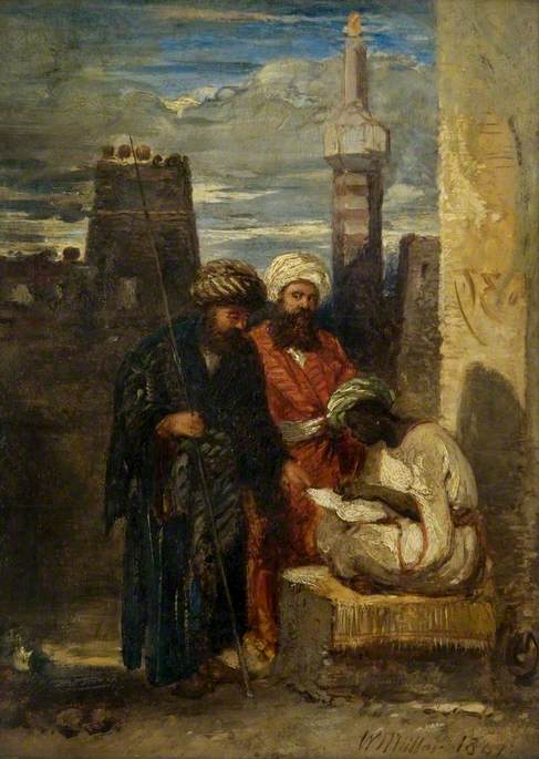 Eastern Letter Writer, 1841, William James Müller