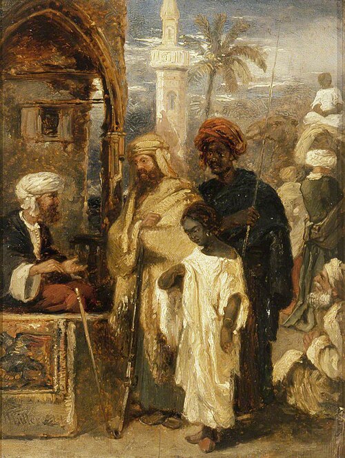 Slave Market, 1841, William James Müller