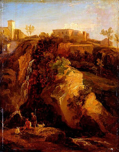 Italian Landscape, 1843, William James Müller