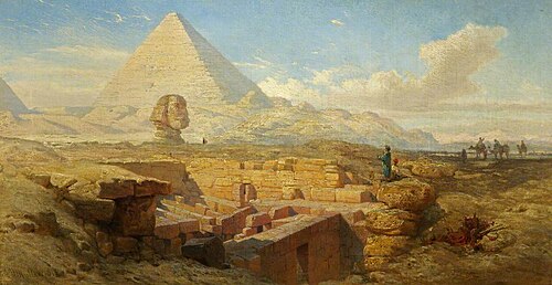 The Pyramids, 1843, William James Müller