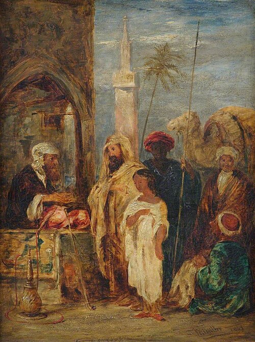 Middle Eastern Scene, 1843, William James Müller