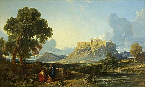 The Acropolis, Athens, 1843, William James Müller
