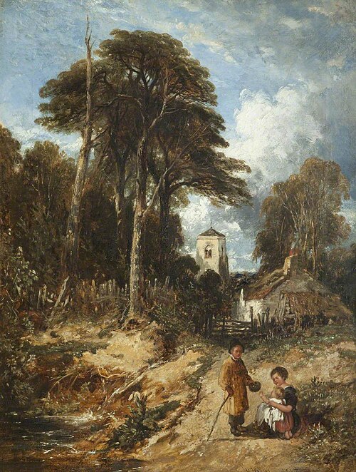 Whitchurch, 1843, William James Müller