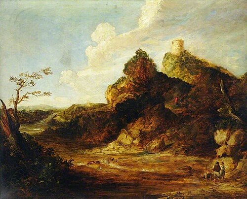 Landscape, 1843, William James Müller