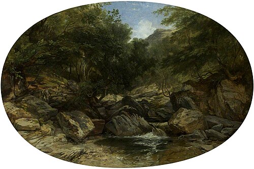 Rocky Stream at Lynmouth, 1844, William James Müller