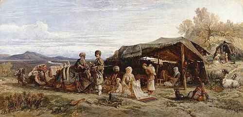 An Encampment in the Desert, 1844, William James Müller