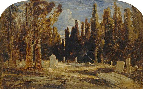 Burial Ground, Smyrna, 1845, William James Müller