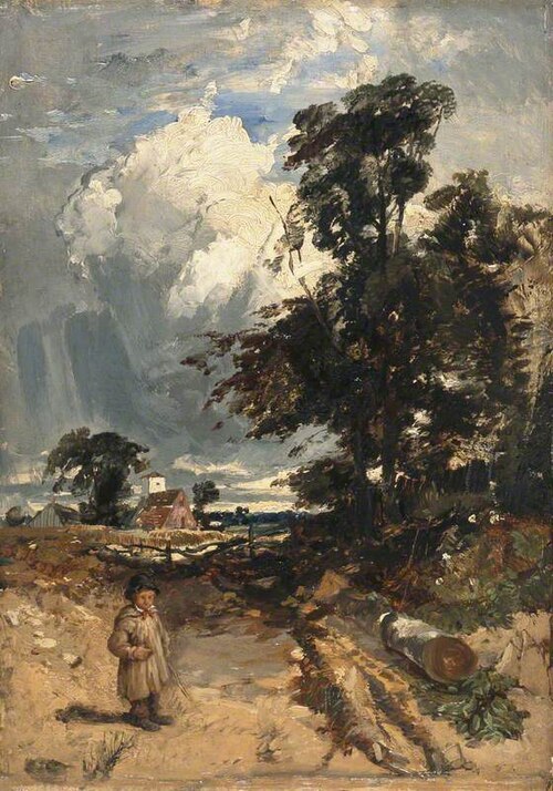 The Approaching Storm, 1845, William James Müller