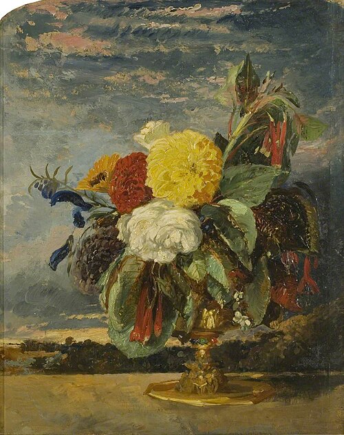 Flower Piece, 1845, William James Müller