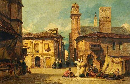 Scene in Algiers, , William James Müller