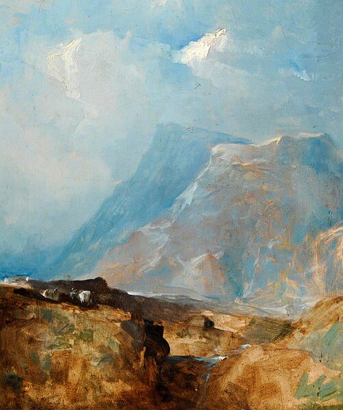 A Sketch in Wales, , William James Müller