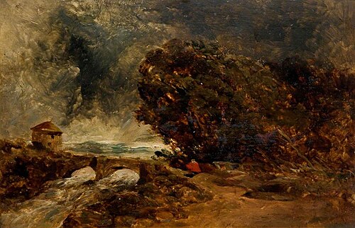 The Approaching Storm, , William James Müller