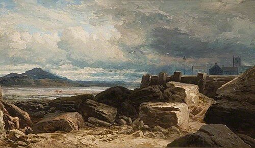 Rocky Coast Scene, , William James Müller