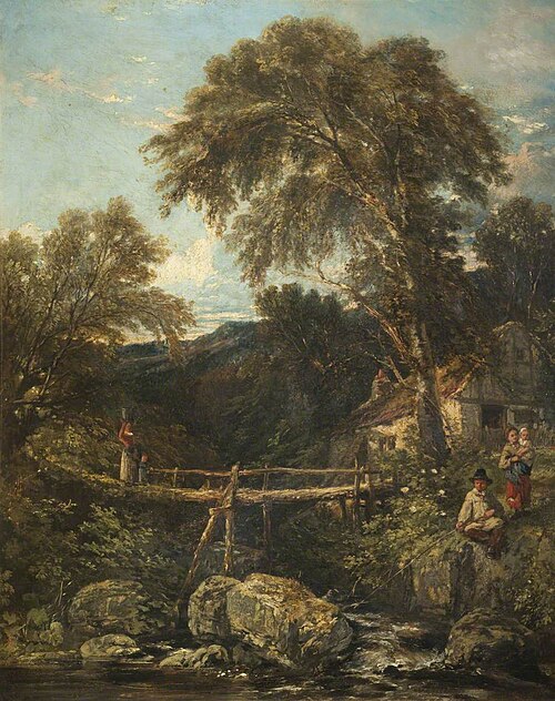 Scene in Wales, , William James Müller