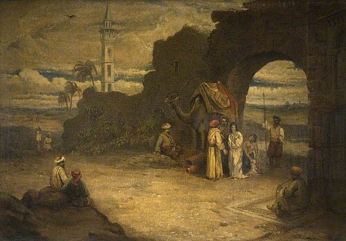 Eastern Scene (The White Slave), , William James Müller