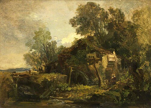 Mill at Mells, Somerset, , William James Müller