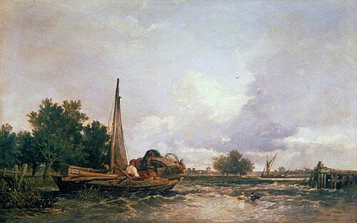 On the Medway, Kent, , William James Müller