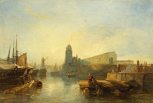 Bristol Harbour, , William James Müller