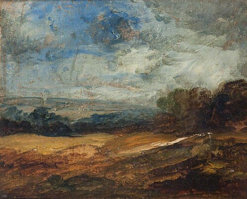Sketch for a Landscape, , William James Müller