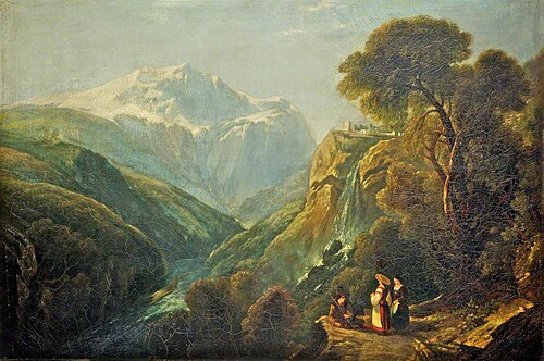 Alpine Landscape, , William James Müller