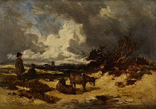 A Heath Scene, 1843, William James Müller