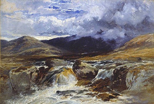 A Mountain Stream, 1843, William James Müller
