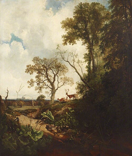 Windsor Castle from the Park, 1841, William James Müller