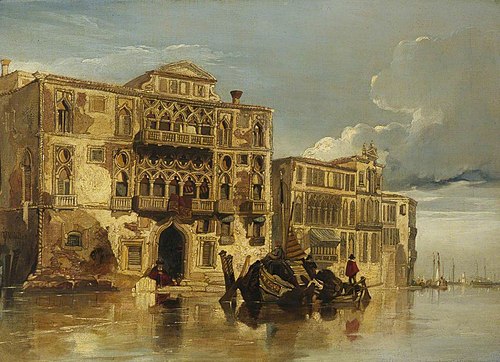A Venetian Scene, 1840, William James Müller