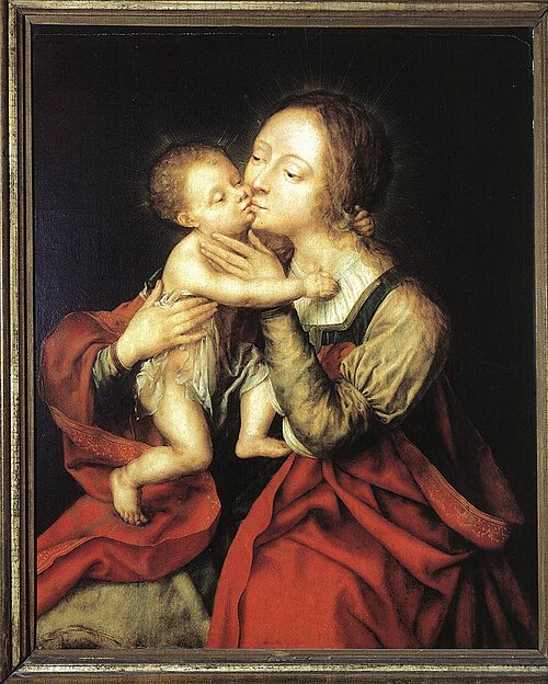 Madone et Enfant, 1564, Jan Matsys