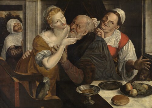 Ill-Matched Couple, , Jan Matsys