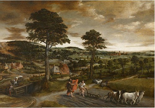 The Calling of Elisha, 1572, Jan Matsys