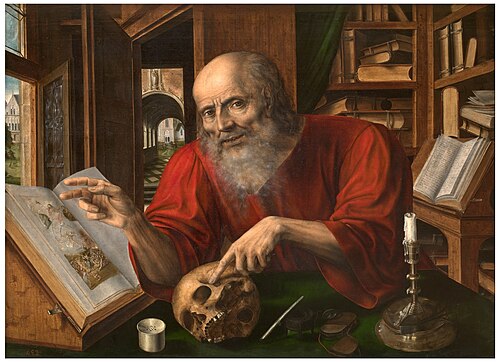 Saint Jerome, 1530, Jan Matsys